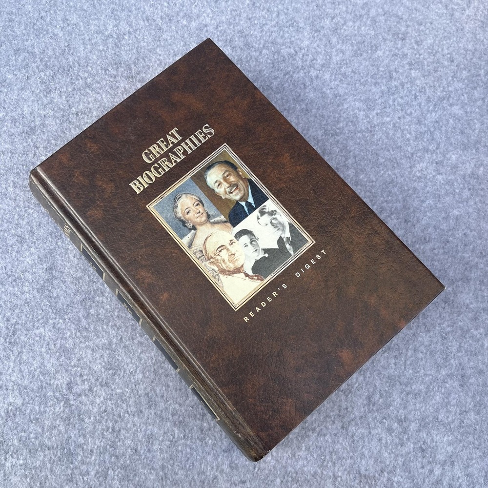 Vintage Reader's Digest‎ Great Biographies 1988 Hardcover Walt Disney Truman